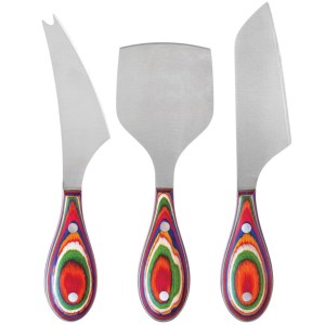 Baltique® Marrakesh Collection Cheese Knife Set (3 Piece) 1 Baltique® Marrakesh Collection Cheese Knife Set (3 Piece) 1