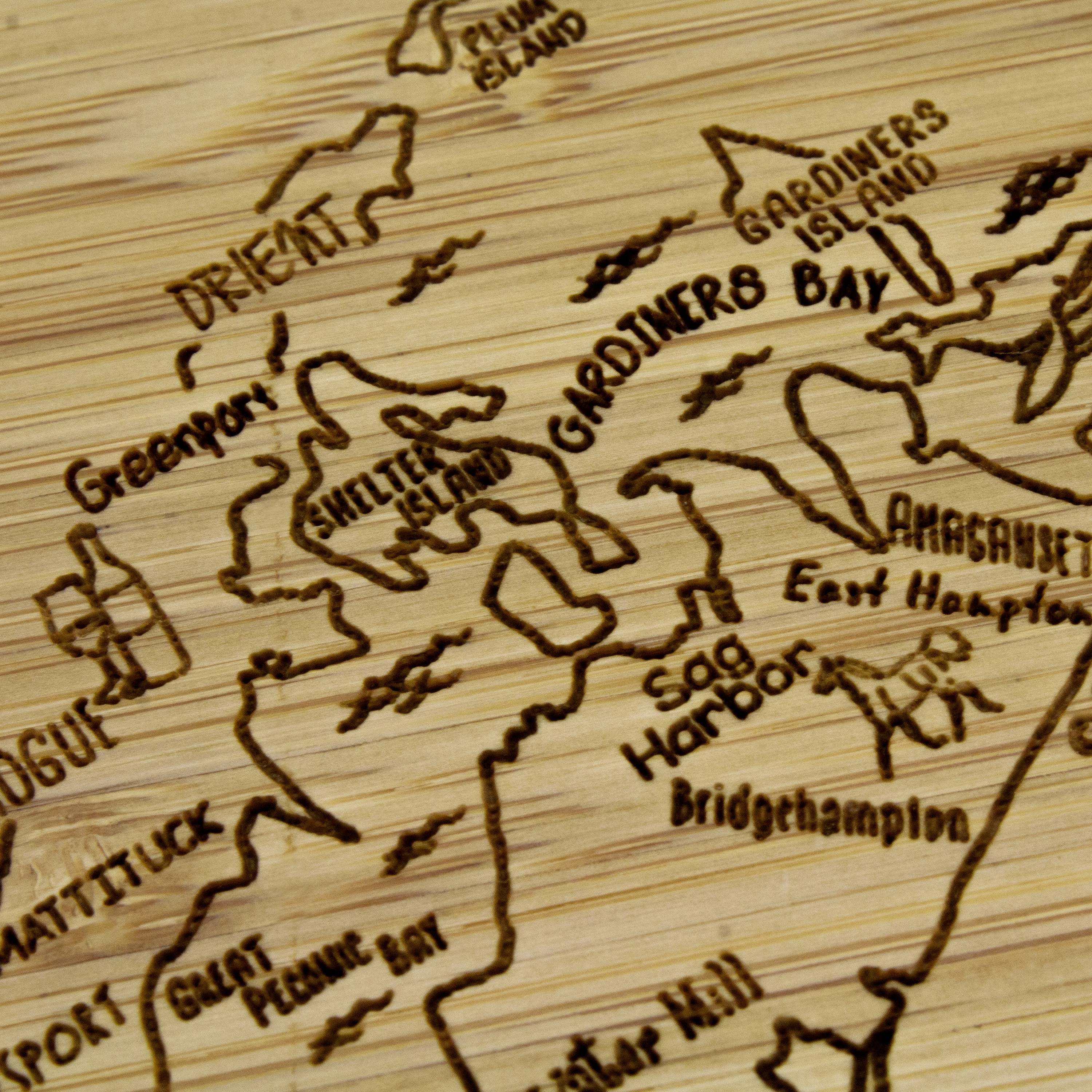 Long Island Puzzle Coaster Set 1
