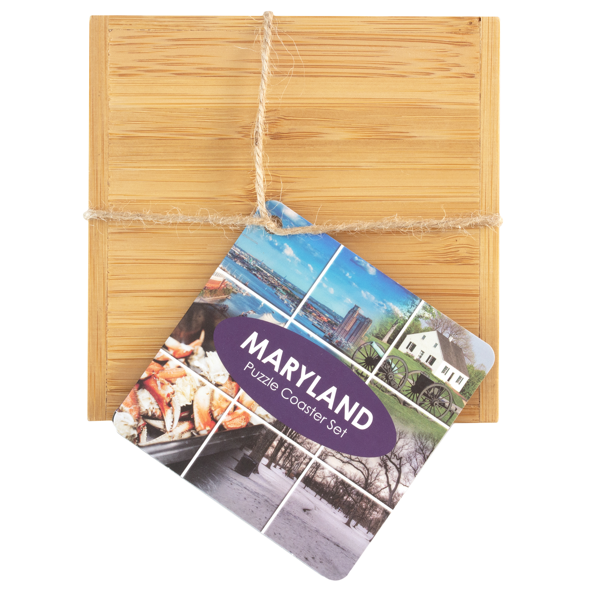 Maryland Puzzle Coaster Set 1