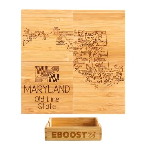 Maryland Puzzle Coaster Set 1 Maryland Puzzle Coaster Set 1