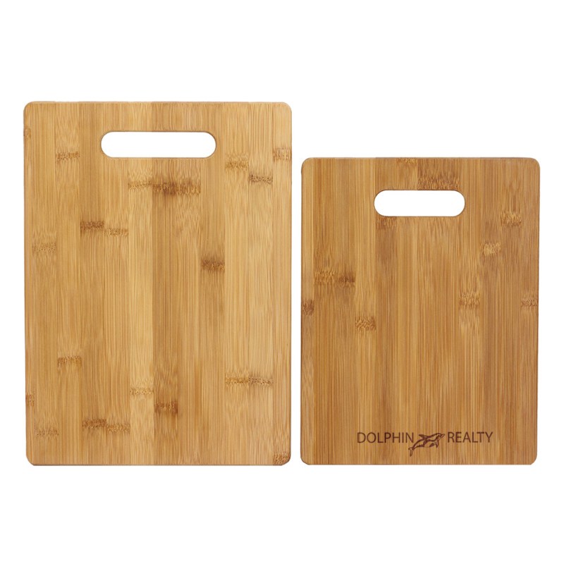 2-Piece Bamboo Cutting Board Set (13" x 9½" & 11" x 8½") Pricing Available Until December 31st 1 2-Piece Bamboo Cutting Board Set (13" x 9½" & 11" x 8½") Pricing Available Until December 31st 1