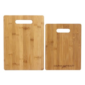 2-Piece Bamboo Cutting Board Set (13" x 9½" & 11" x 8½") 1 2-Piece Bamboo Cutting Board Set (13" x 9½" & 11" x 8½") 1