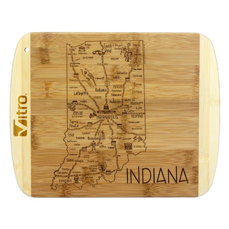 A Slice of Life Indiana Serving & Cutting Board 1 A Slice of Life Indiana Serving & Cutting Board 1