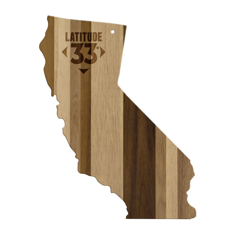 Rock & Branch® Shiplap Series California State Shaped Wood Serving & Cutting Board 1 Rock & Branch® Shiplap Series California State Shaped Wood Serving & Cutting Board 1