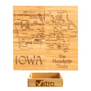 Iowa Puzzle Coaster Set 1 Iowa Puzzle Coaster Set 1