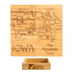 Iowa Puzzle Coaster Set 1 Iowa Puzzle Coaster Set 1