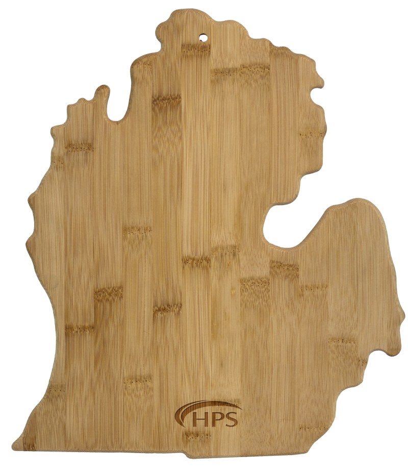 Michigan State Bamboo Cutting & Serving Board 1 Michigan State Bamboo Cutting & Serving Board 1