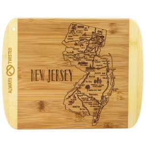 A Slice of Life New Jersey Serving & Cutting Board 1 A Slice of Life New Jersey Serving & Cutting Board 1