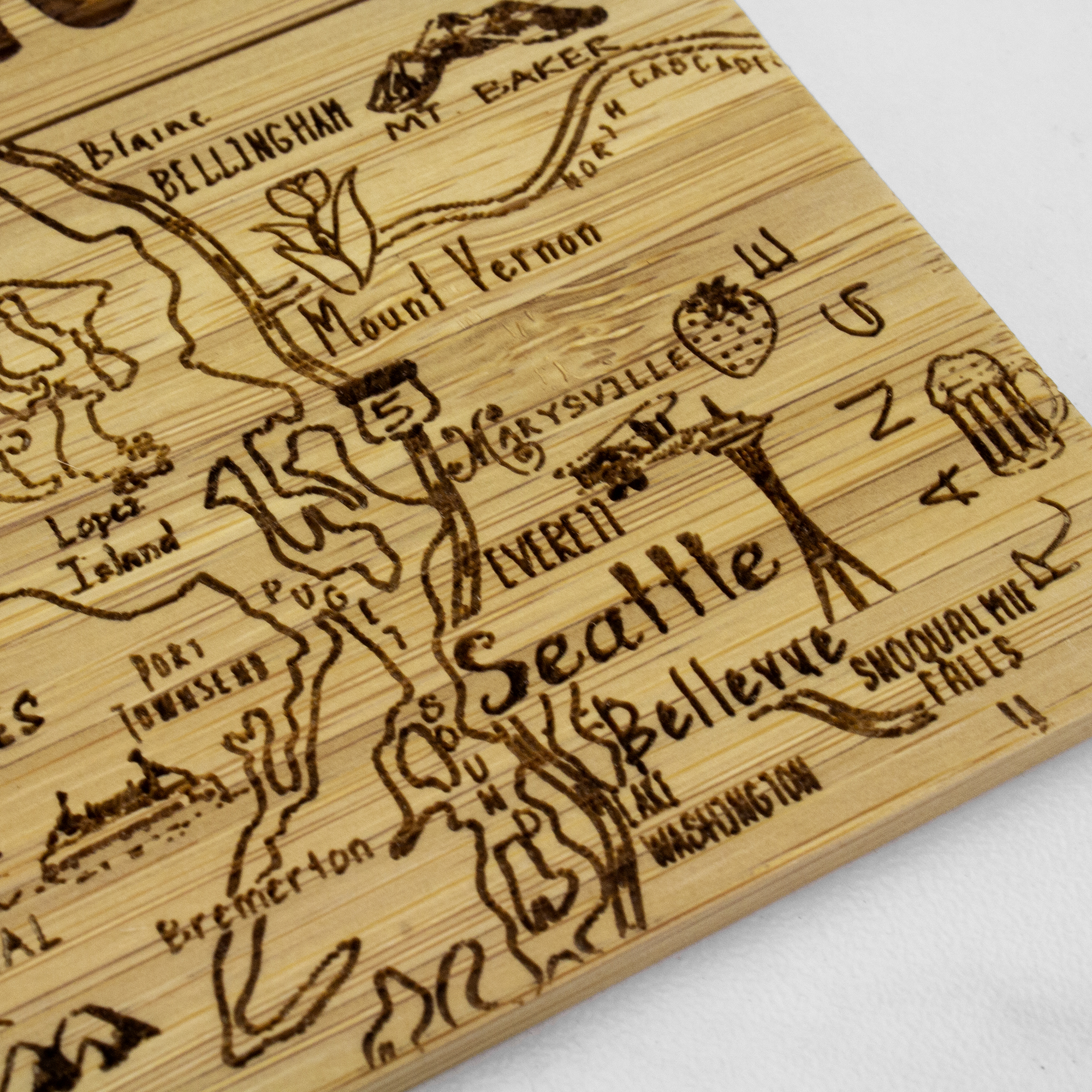 Washington Puzzle Coaster Set 1