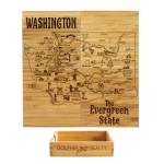 Washington Puzzle Coaster Set 1 Washington Puzzle Coaster Set 1