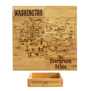 Washington Puzzle Coaster Set 1 Washington Puzzle Coaster Set 1
