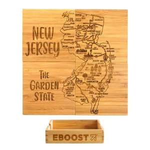 New Jersey Puzzle Coaster Set 1 New Jersey Puzzle Coaster Set 1