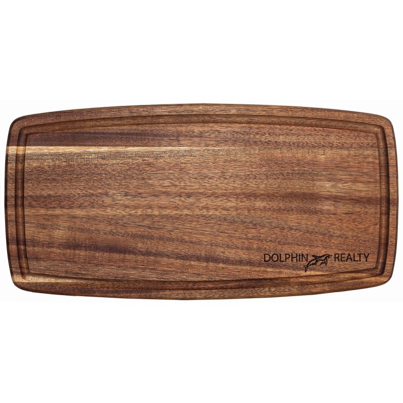 16" Acacia Cutting Board w/Juice Groove 1 16" Acacia Cutting Board w/Juice Groove 1
