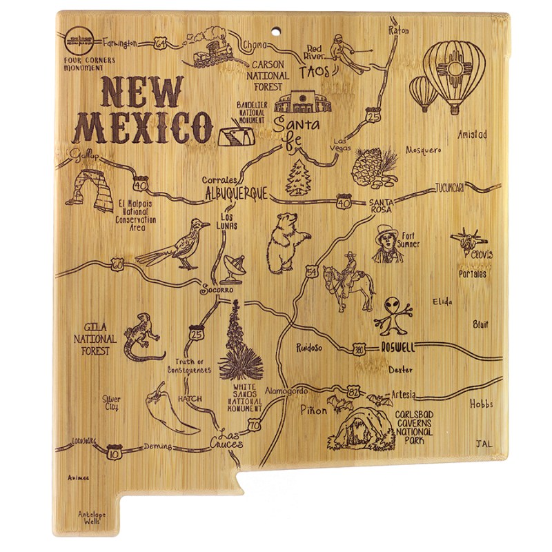 Destination New Mexico Cutting & Serving Board 1 Destination New Mexico Cutting & Serving Board 1