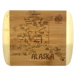 A Slice of Life Alaska Serving & Cutting Board 1 A Slice of Life Alaska Serving & Cutting Board 1