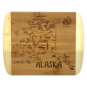 A Slice of Life Alaska Serving & Cutting Board 1 A Slice of Life Alaska Serving & Cutting Board 1
