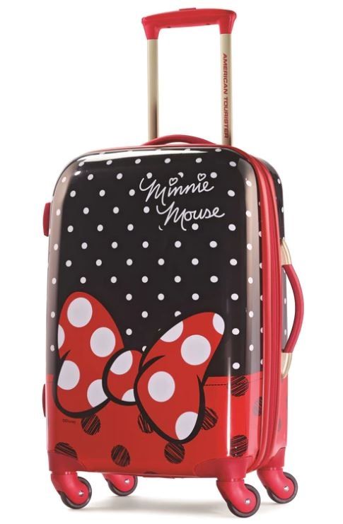 Samsonite® American Tourister® Disney® 28" Spinner Suitcase w/Minnie Mouse Red Bow 2 Samsonite® American Tourister® Disney® 28" Spinner Suitcase w/Minnie Mouse Red Bow 2
