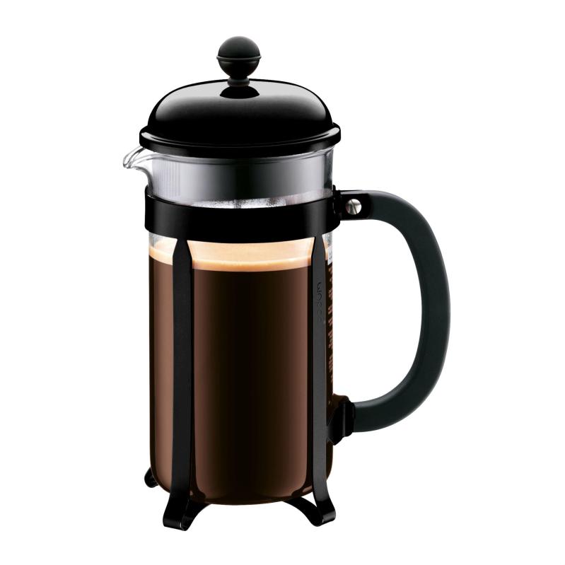 Bodum Chambord 8 Cup French Press Coffeemaker Black 2 Bodum Chambord 8 Cup French Press Coffeemaker Black 2