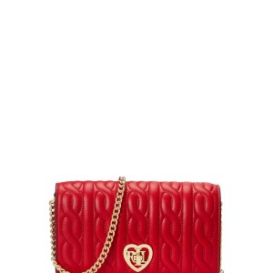 Ralph Lauren Quilted Crossbody Turn-Lock Tech Case - Martin Red 2 Ralph Lauren Quilted Crossbody Turn-Lock Tech Case - Martin Red 2