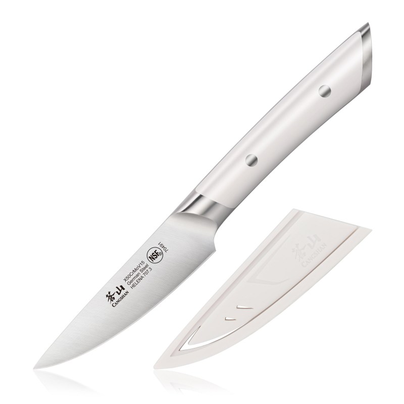 Cangshan 3.5-Inch Helena Paring Knife - White 2 Cangshan 3.5-Inch Helena Paring Knife - White 2