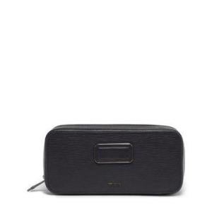Tumi Nassau Travel Watch Case- Black Embossed Leather 2 Tumi Nassau Travel Watch Case- Black Embossed Leather 2