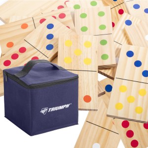Escalade Sports Triumph Sports - 28-Piece Wood Lawn Domino Set 2 Escalade Sports Triumph Sports - 28-Piece Wood Lawn Domino Set 2