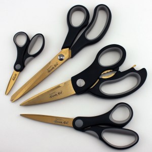 BergHoff Studio Gold Series Ti Scissors Set 4Pc 2 BergHoff Studio Gold Series Ti Scissors Set 4Pc 2