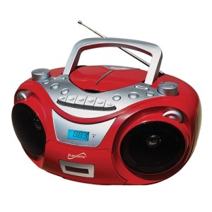 SuperSonic Portable MP3/CD Player w/ USB, Cassette Recorder & AM/FM Radio 1 SuperSonic Portable MP3/CD Player w/ USB, Cassette Recorder & AM/FM Radio 1