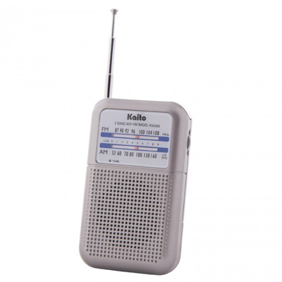Kaito KA200 Pocket AM/FM Radio 1 Kaito KA200 Pocket AM/FM Radio 1