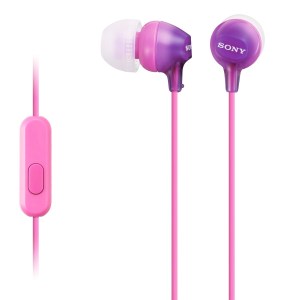 Sony Violet Purple EX Series Ear Buds 1 Sony Violet Purple EX Series Ear Buds 1