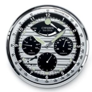 Citizen® Gallery Silver-Tone Hygrometer-Thermometer Wall Clock 1 Citizen® Gallery Silver-Tone Hygrometer-Thermometer Wall Clock 1