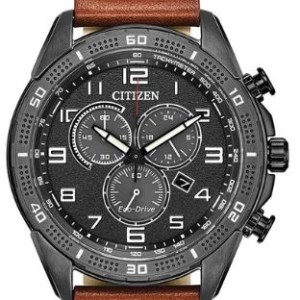 Citizen® Men%27s Eco-Drive® Gray Stainless Steel Watch w/Black Dial 1 Citizen® Men%27s Eco-Drive® Gray Stainless Steel Watch w/Black Dial 1