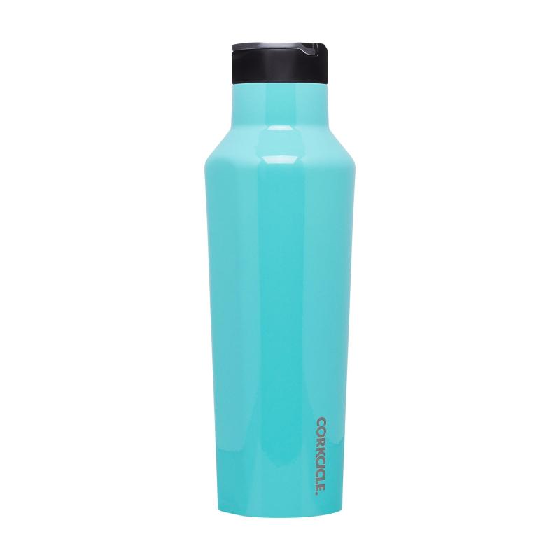 Corkcicle® 20 Oz. Sport Canteen - Gloss Turquoise 2 Corkcicle® 20 Oz. Sport Canteen - Gloss Turquoise 2