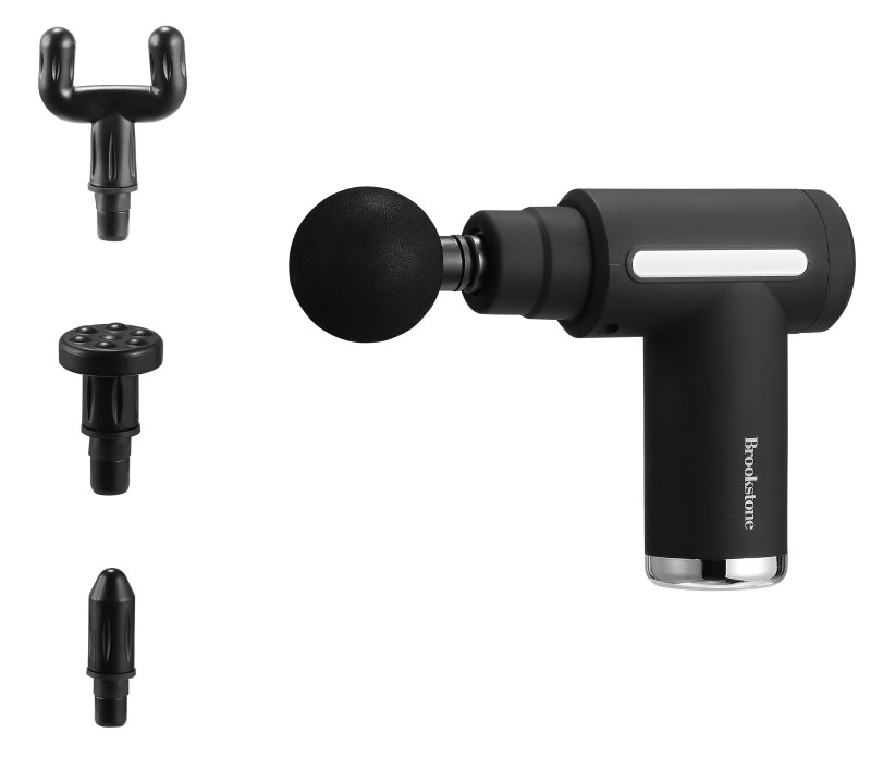 Health, Beauty & Fitness Brookstone Cordless Percussion Massager 2 Health, Beauty & Fitness Brookstone Cordless Percussion Massager 2