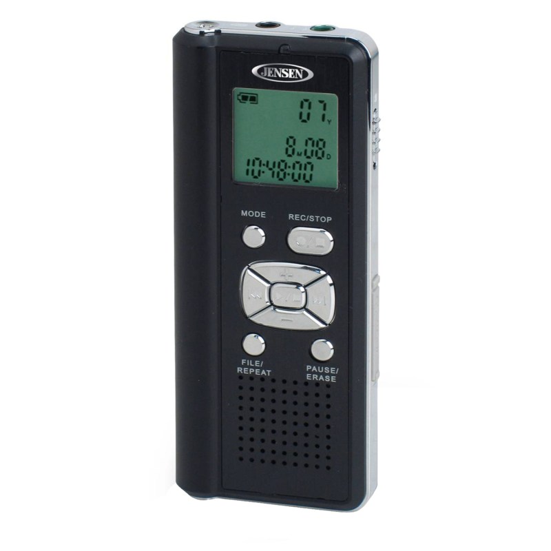 JensenĀ® Digital Voice Recorder with Micro SD Card Slot 1 JensenĀ® Digital Voice Recorder with Micro SD Card Slot 1