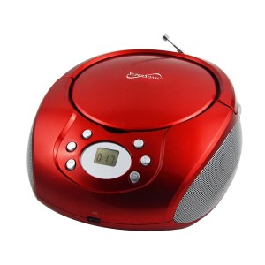 SuperSonic Bluetooth Portable MP3/CD Player w/USB/AUX Inputs & AM/FM Radio 1 SuperSonic Bluetooth Portable MP3/CD Player w/USB/AUX Inputs & AM/FM Radio 1