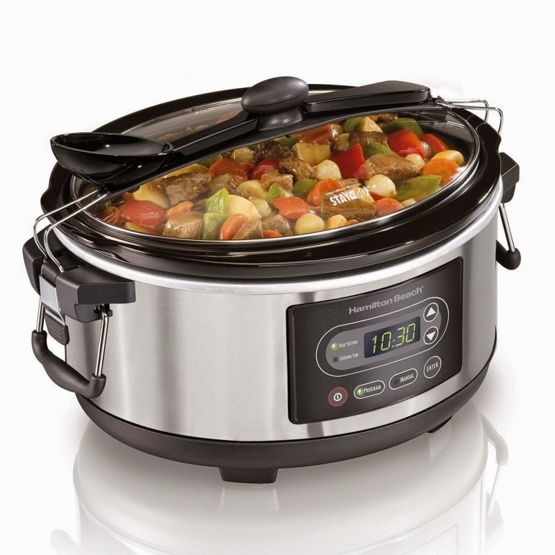 Hamilton Beach® 5 Qt. Programmable Stay or Go® Slow Cooker 2 Hamilton Beach® 5 Qt. Programmable Stay or Go® Slow Cooker 2