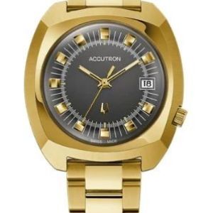 Citizen® Accutron Legacy Collection Automatic Watch, Gold-Tone Case w/Grey Dial 2 Citizen® Accutron Legacy Collection Automatic Watch, Gold-Tone Case w/Grey Dial 2