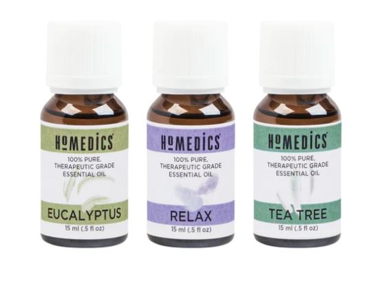 Homedics Clarify and Relax Essential Oil Trio 1 Homedics Clarify and Relax Essential Oil Trio 1
