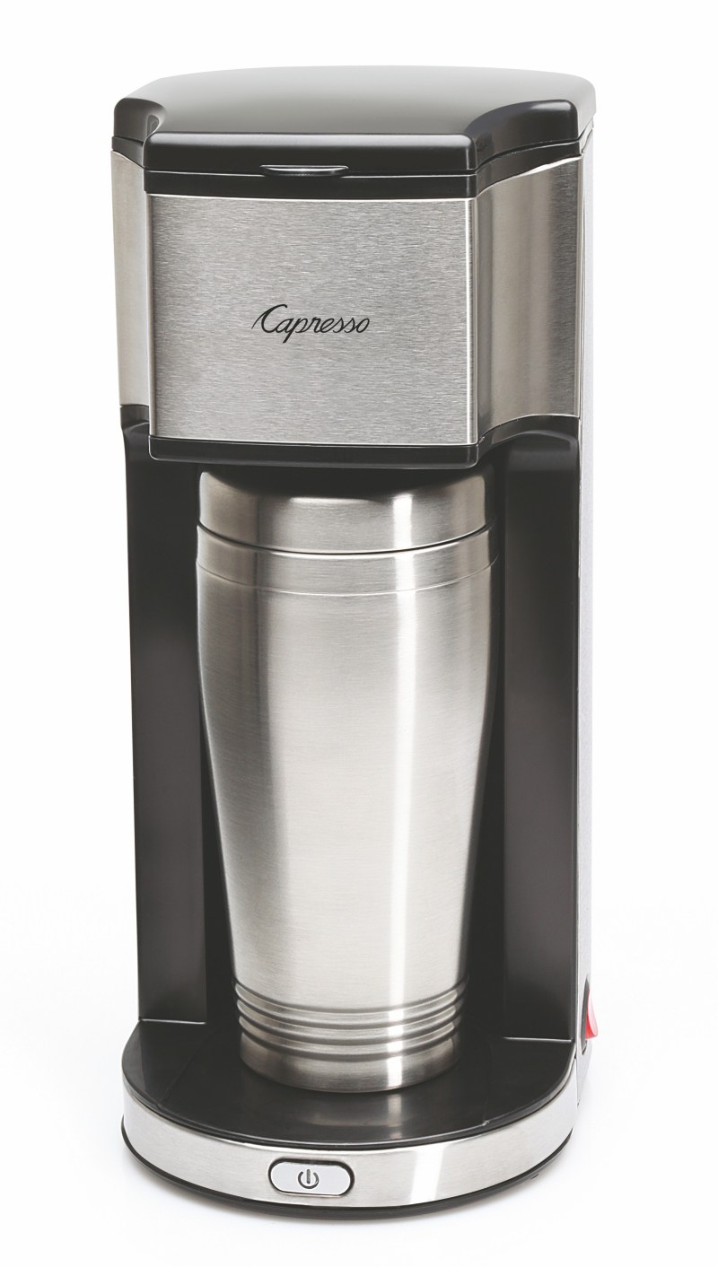 Capresso On-The-Go Personal Coffee Maker With 16 Oz. Double Insulated S/S Travel Mug 2 Capresso On-The-Go Personal Coffee Maker With 16 Oz. Double Insulated S/S Travel Mug 2