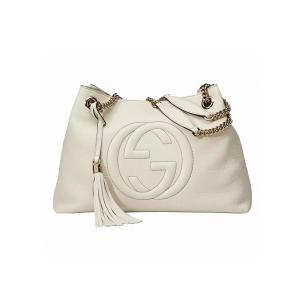 Gucci White Soho Shoulder Handbag 2 Gucci White Soho Shoulder Handbag 2