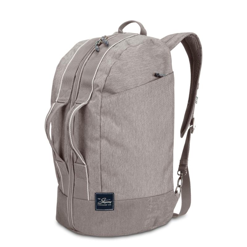 Ricardo Skyway - Rainier Compact Duffel Backpack - Zion Gray 2 Ricardo Skyway - Rainier Compact Duffel Backpack - Zion Gray 2