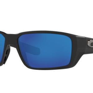 Costa Del Mar Fantail Pro Sunglasses - (Frame) Matte Black; (Lens) Blue Mirror 580G 2 Costa Del Mar Fantail Pro Sunglasses - (Frame) Matte Black; (Lens) Blue Mirror 580G 2