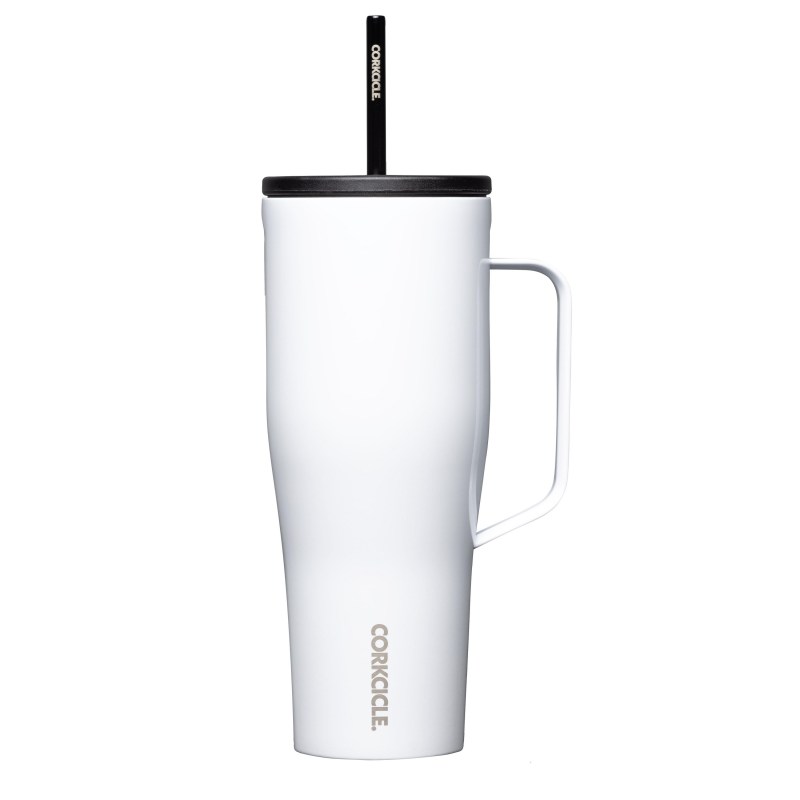Corkcicle 30 Oz Cold Cup Xl - Gloss White 2 Corkcicle 30 Oz Cold Cup Xl - Gloss White 2