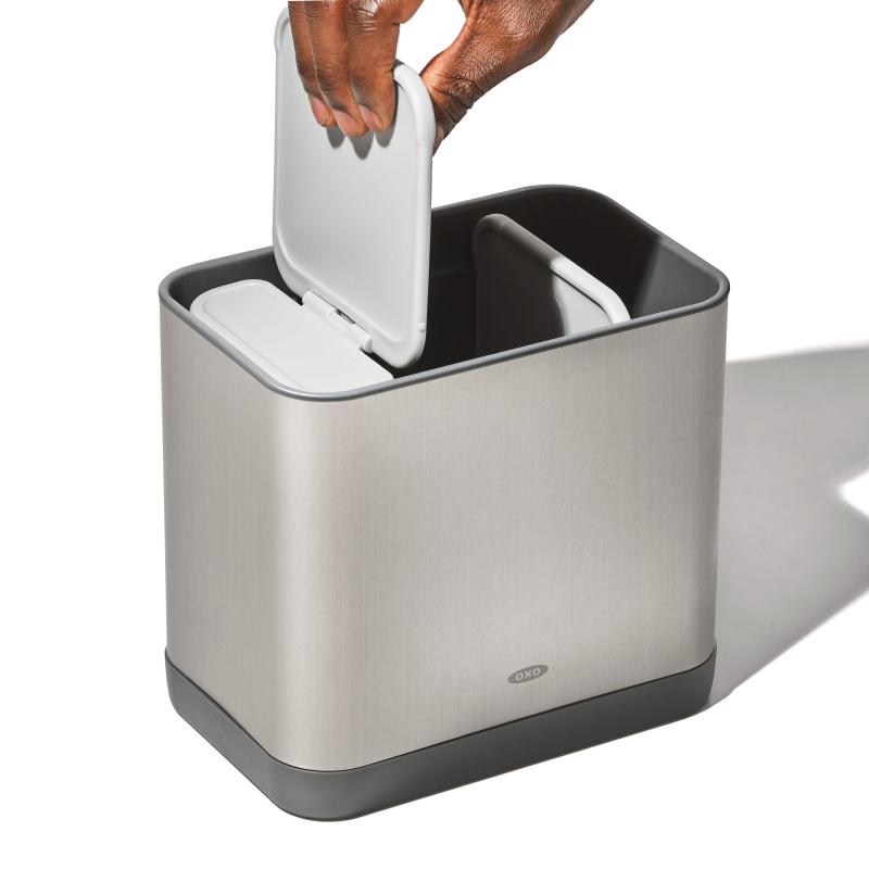 OXO Good Grips Adjustable Large Stainless Steel Utensil Holder 2 OXO Good Grips Adjustable Large Stainless Steel Utensil Holder 2