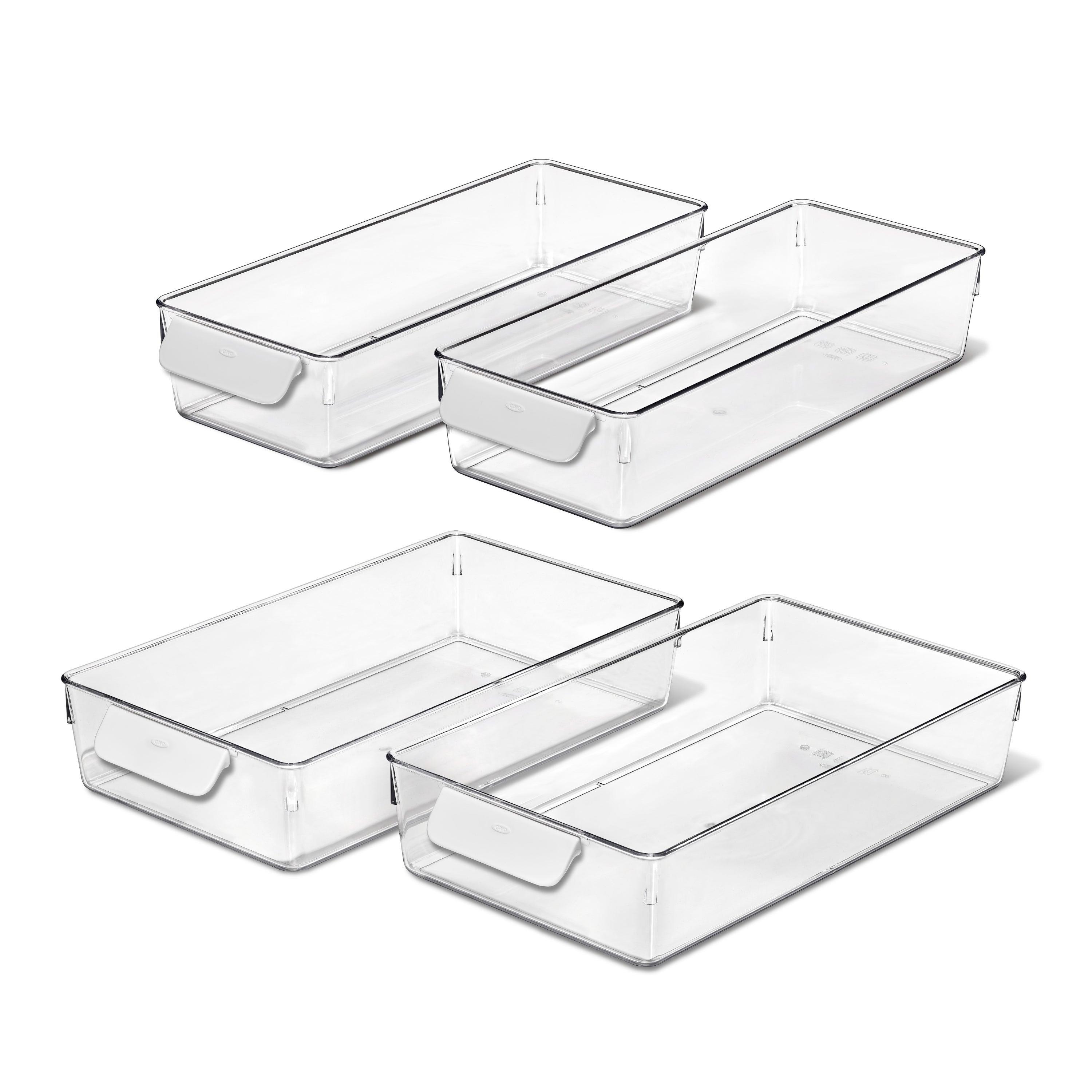 OXO 4Pc Refrigerator Storage Bin Starter Set 2 OXO 4Pc Refrigerator Storage Bin Starter Set 2