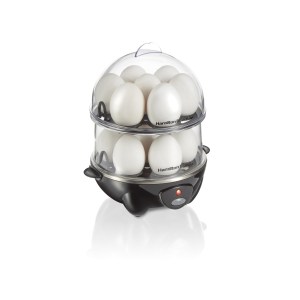 Hamilton Beach 3-In-1 Egg Cooker, Hard-Boiled, Poached, Omelets, 14 Egg Capacity 2 Hamilton Beach 3-In-1 Egg Cooker, Hard-Boiled, Poached, Omelets, 14 Egg Capacity 2