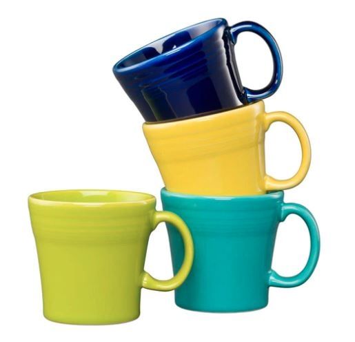Fiesta 4PC Tapered Mug Set- Cool Colors 2 Fiesta 4PC Tapered Mug Set- Cool Colors 2