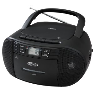 Jensen® Portable Stereo Compact Disc Cassette Recorder w/ AM/FM Radio 1 Jensen® Portable Stereo Compact Disc Cassette Recorder w/ AM/FM Radio 1
