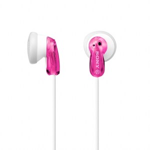 Sony Pink Wired Fashion Ear Buds 1 Sony Pink Wired Fashion Ear Buds 1